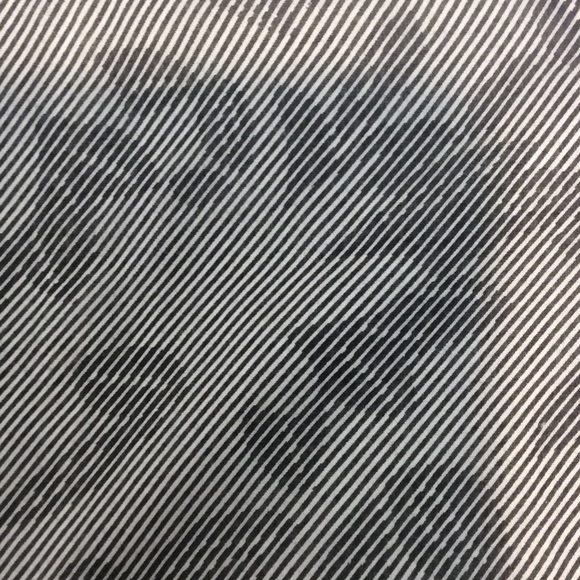 JCrew Black/white stripes/flower skirt - Picture 3 of 4